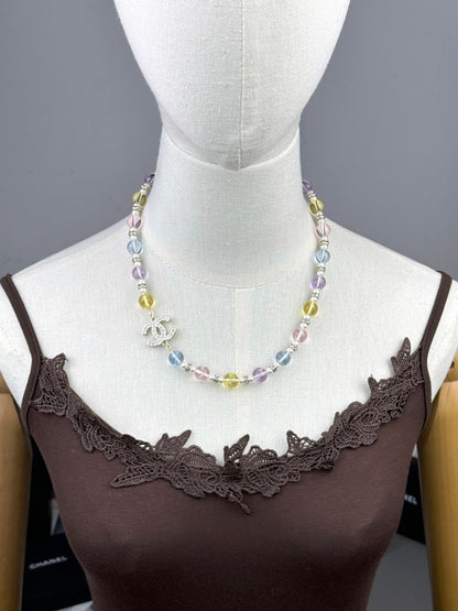 [⭐Sparkve]26C New Spring Collection Colorful Transparent Resin Necklace