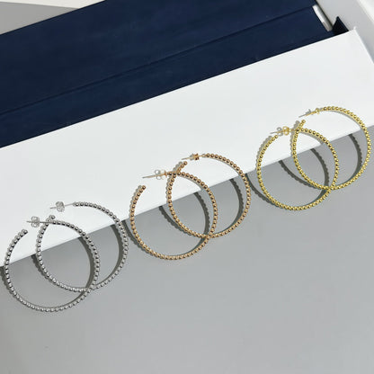 [⭐Sparkve]SMOOTH BEAD STUD EARRINGS