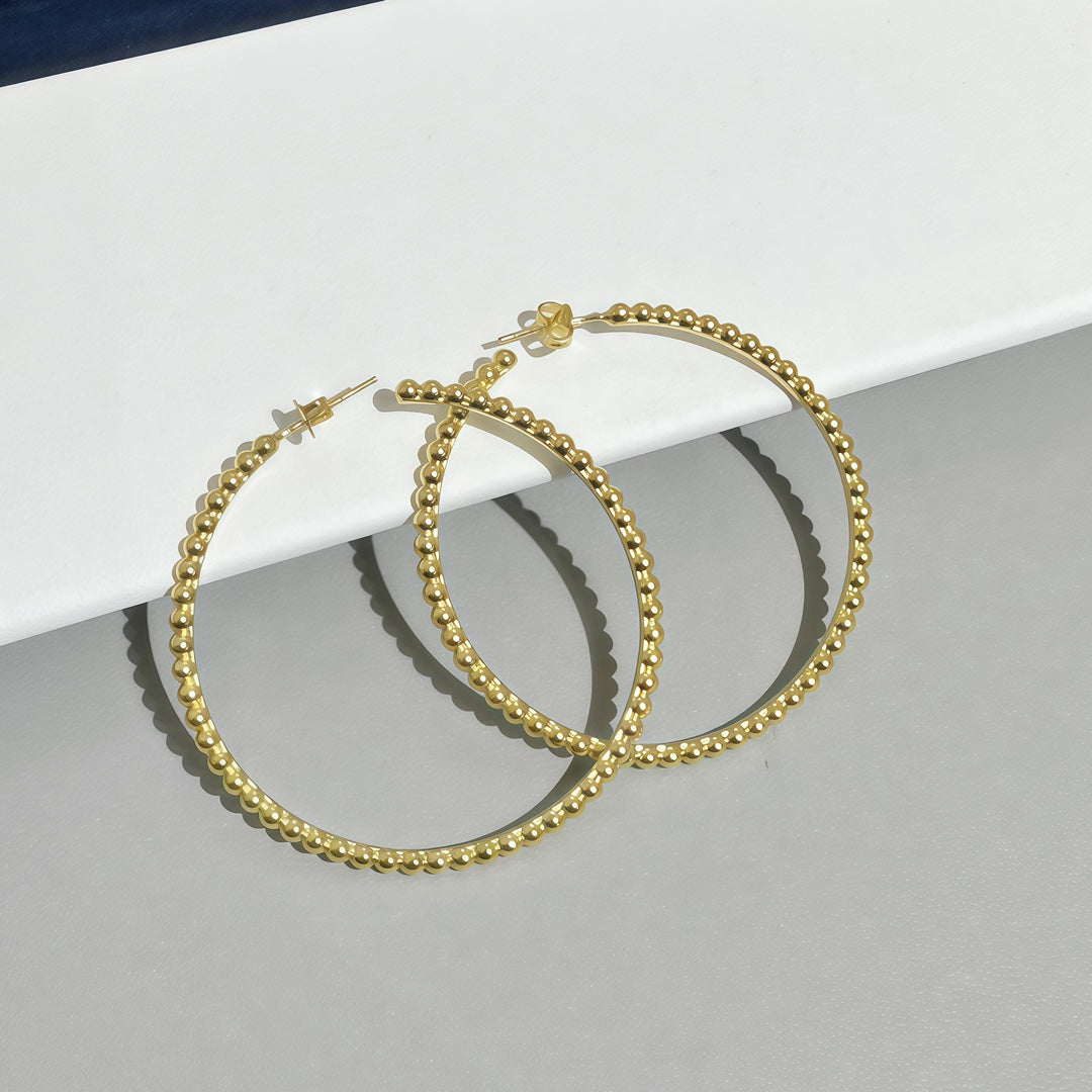 [⭐Sparkve]SMOOTH BEAD STUD EARRINGS