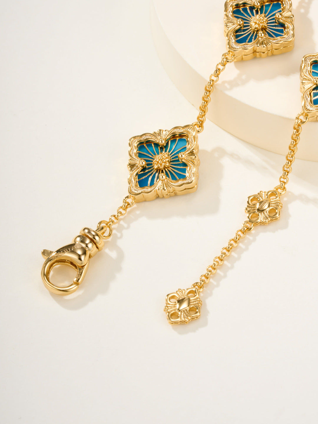 [⭐Sparkve]B.C.L ENAMELED Five-Flower Bracelet（Various Colors)