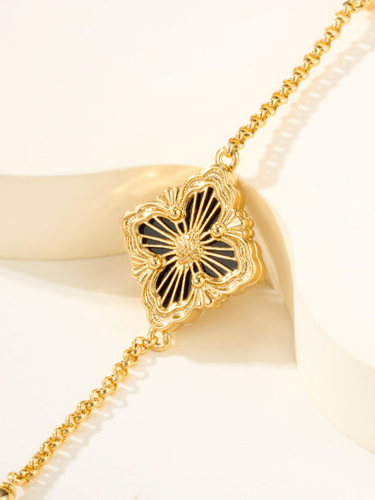[⭐Sparkve]B.C.L ENAMELED One-Flower Bracelet（Various Colors)
