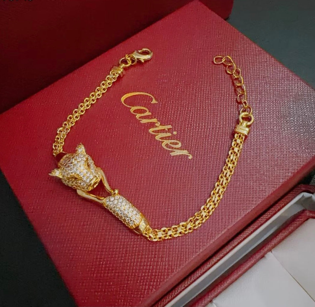 [⭐Sparkve Jewelry] PANTHERE  BRACELET DIAMONDS
