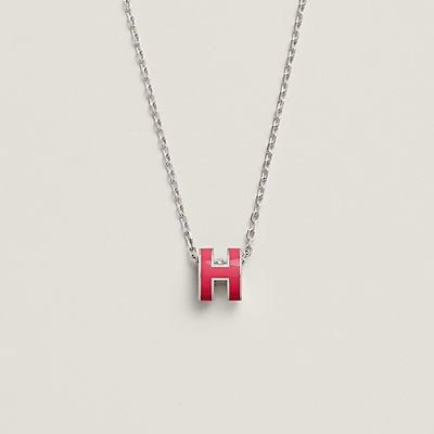 [⭐Sparkve]H NECKLACE PINK