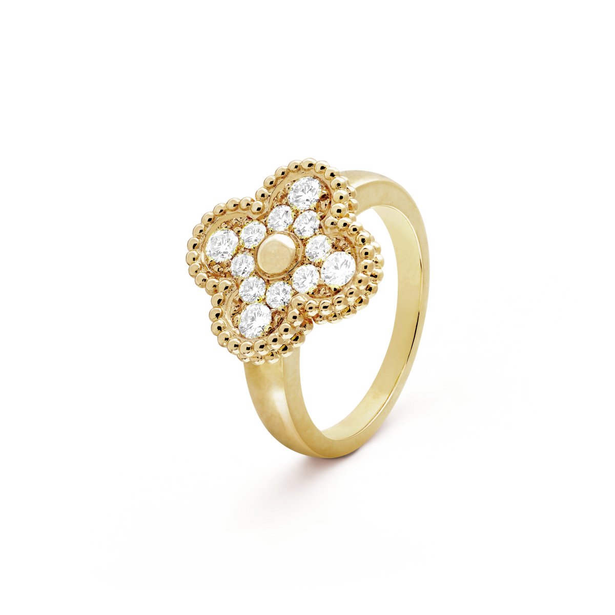 [⭐Sparkve]CLOVER DIAMOND RING