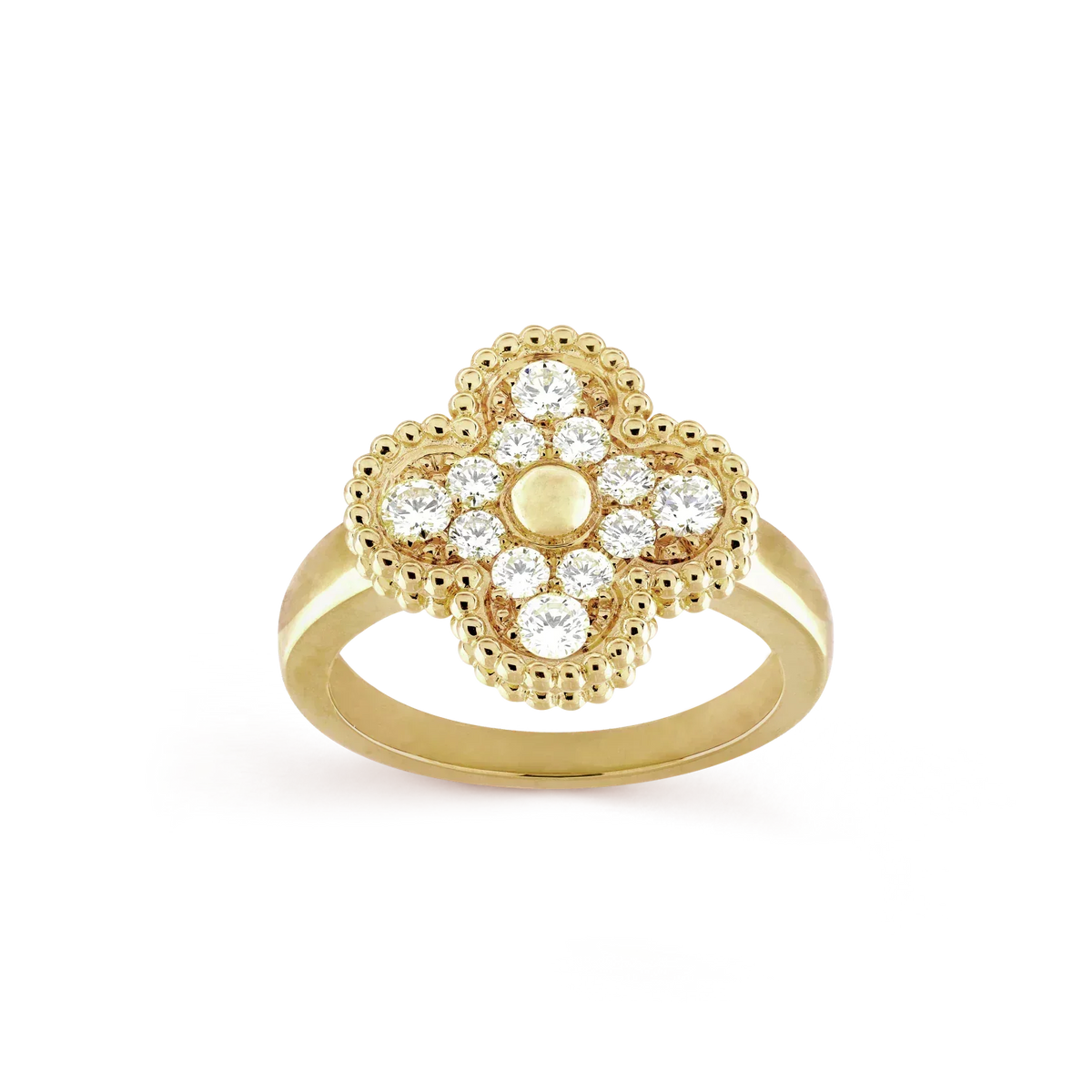 [⭐Sparkve]CLOVER DIAMOND RING