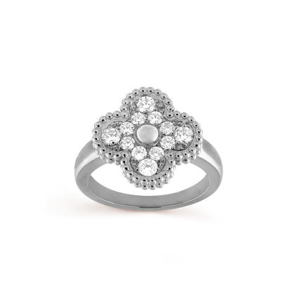 [⭐Sparkve]CLOVER DIAMOND RING