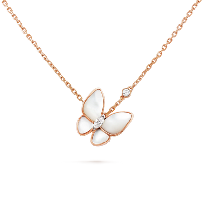 [⭐Sparkve]BUTTERFLY MOP DIAMOND NECKLACE