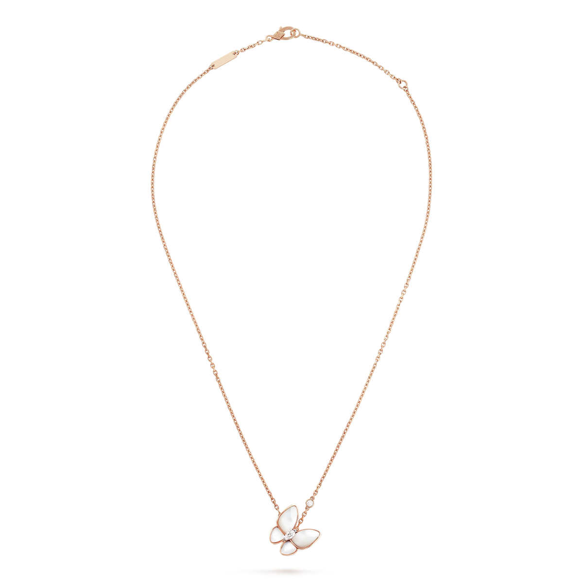 [⭐Sparkve]BUTTERFLY MOP DIAMOND NECKLACE