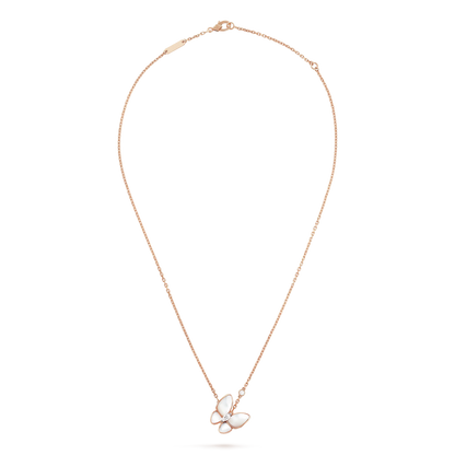 [⭐Sparkve]BUTTERFLY MOP DIAMOND NECKLACE
