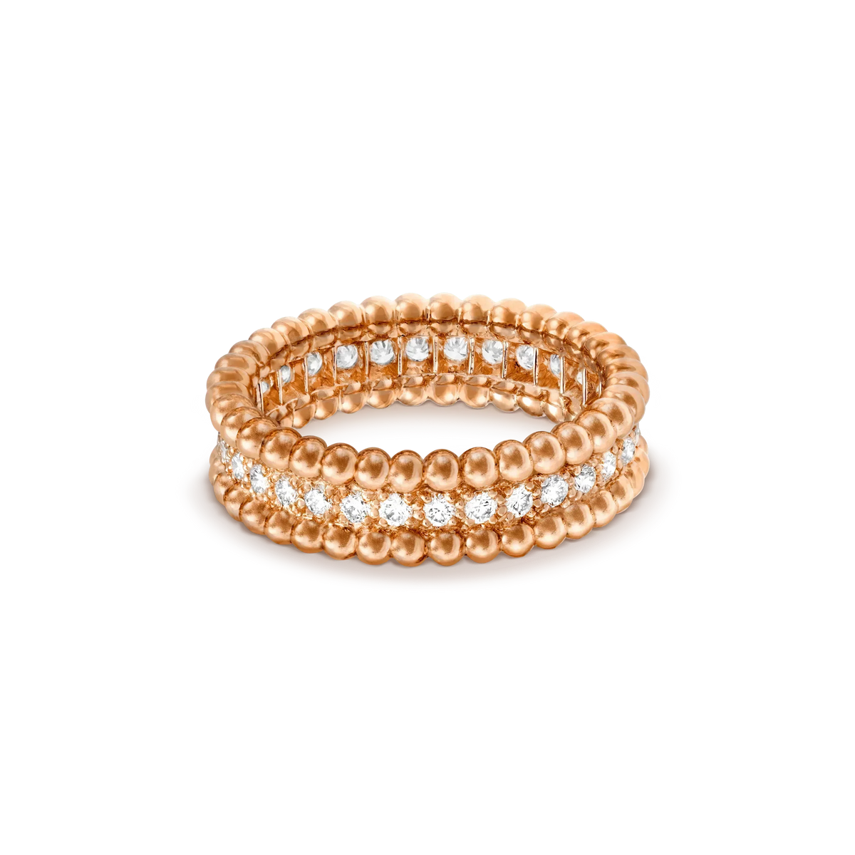 [⭐Sparkve]PERLEE DIAMOND ROSE GOLD RING