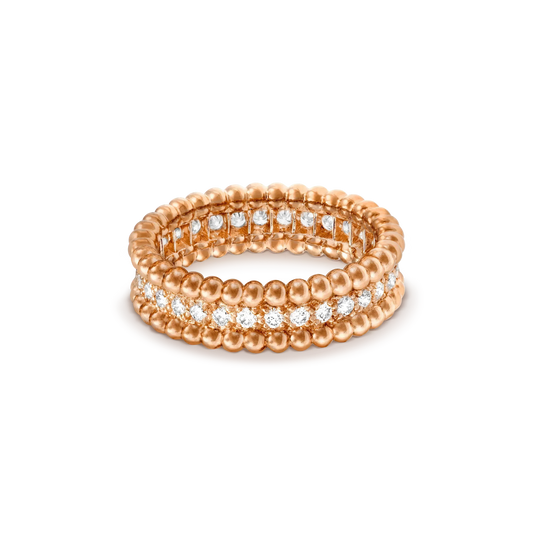 [⭐Sparkve]PERLEE DIAMOND ROSE GOLD RING