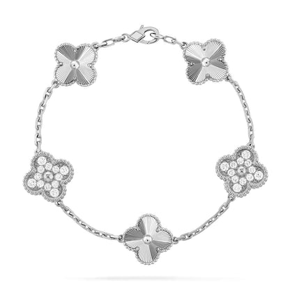 [⭐Sparkve] CLOVER 5 MOTIF LASER BRACELET COLLECTION