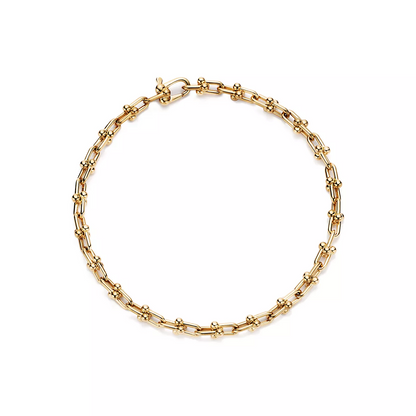[⭐Sparkve Jewels]HARDWEAR MICRO LINK 44 MOTIF GOLD BRACELET