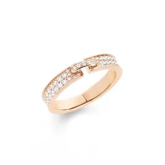 [⭐Sparkve]ALLIANCE LIENS VIDENCE PAVED DIAMOND 4MM RING