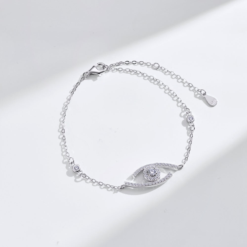 [⭐Sparkve]Demo Eye Pave-Set Diamond Bracelet