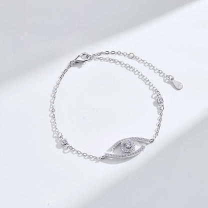 [⭐Sparkve]Demo Eye Pave-Set Diamond Bracelet