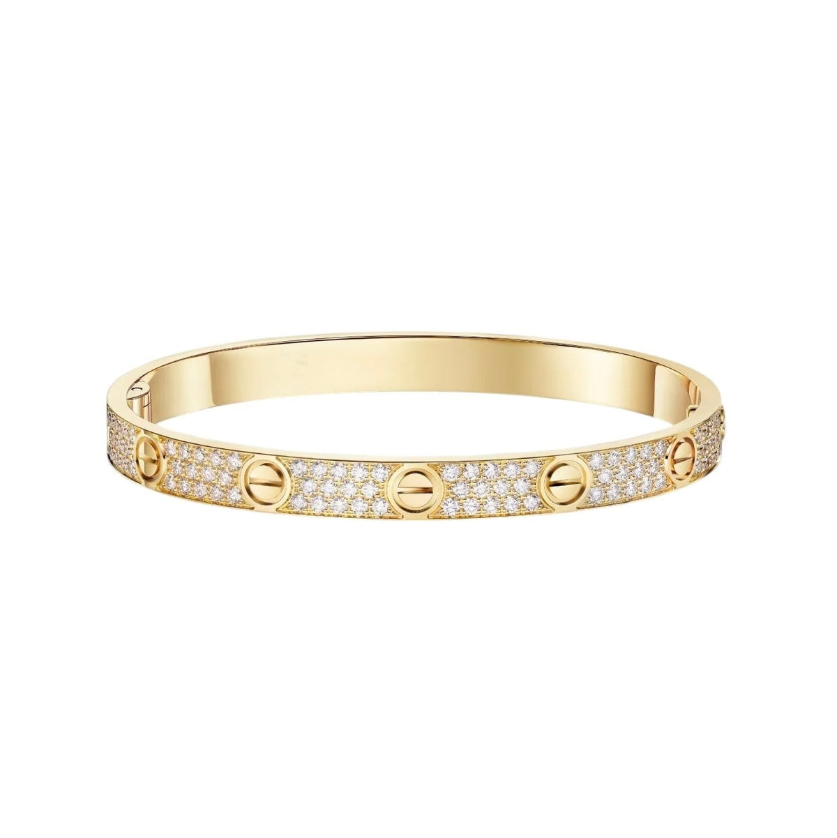 [⭐Sparkve]LOVE BRACELET 6.1MM DIAMOND-PAVED