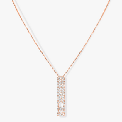 [⭐Sparkve]MY FIRST DIAMOND PAVED NECKLACE