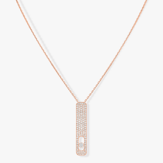 [⭐Sparkve]MY FIRST DIAMOND PAVED NECKLACE