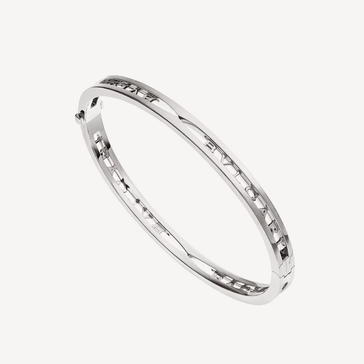[⭐Sparkve]ZERO 1 SPIRAL LOGO SILVER BRACELET