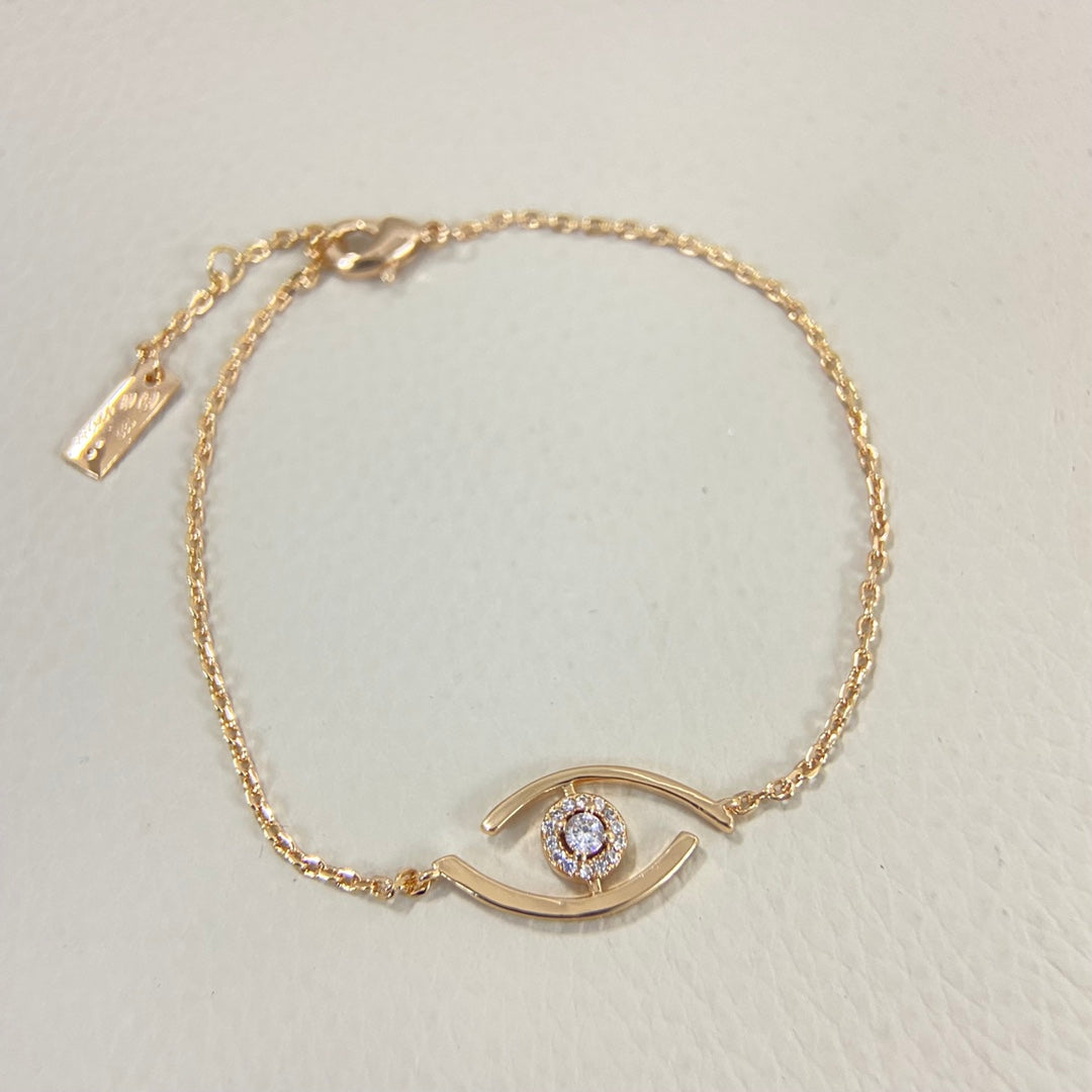 [⭐Sparkve]Demo Eye Pave-Set Diamond Bracelet