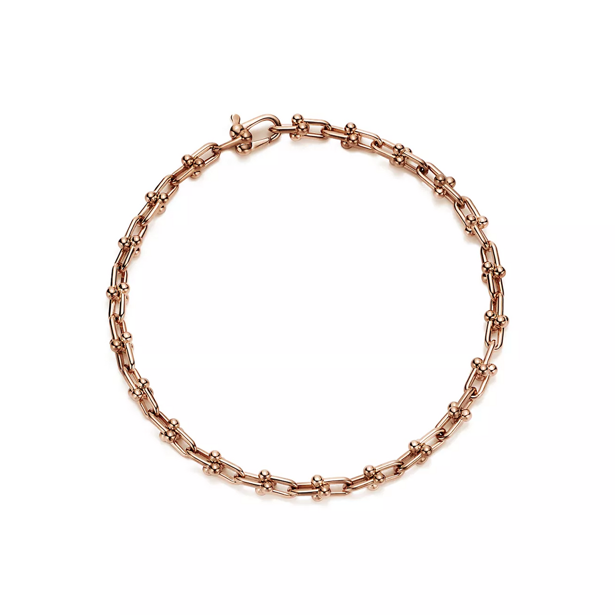 [⭐Sparkve Jewels]HARDWEAR MICRO LINK 44 MOTIF PINK GOLD BRACELET
