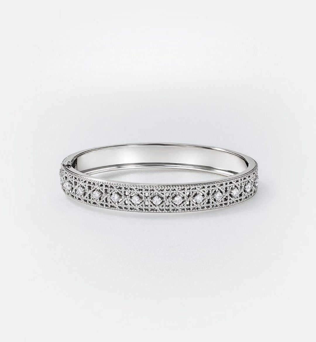 [⭐Sparkve]2026 WOVEN-PATTERN BRACELET SET WITH FULL DIAMOND INLAY THREE-COLORS