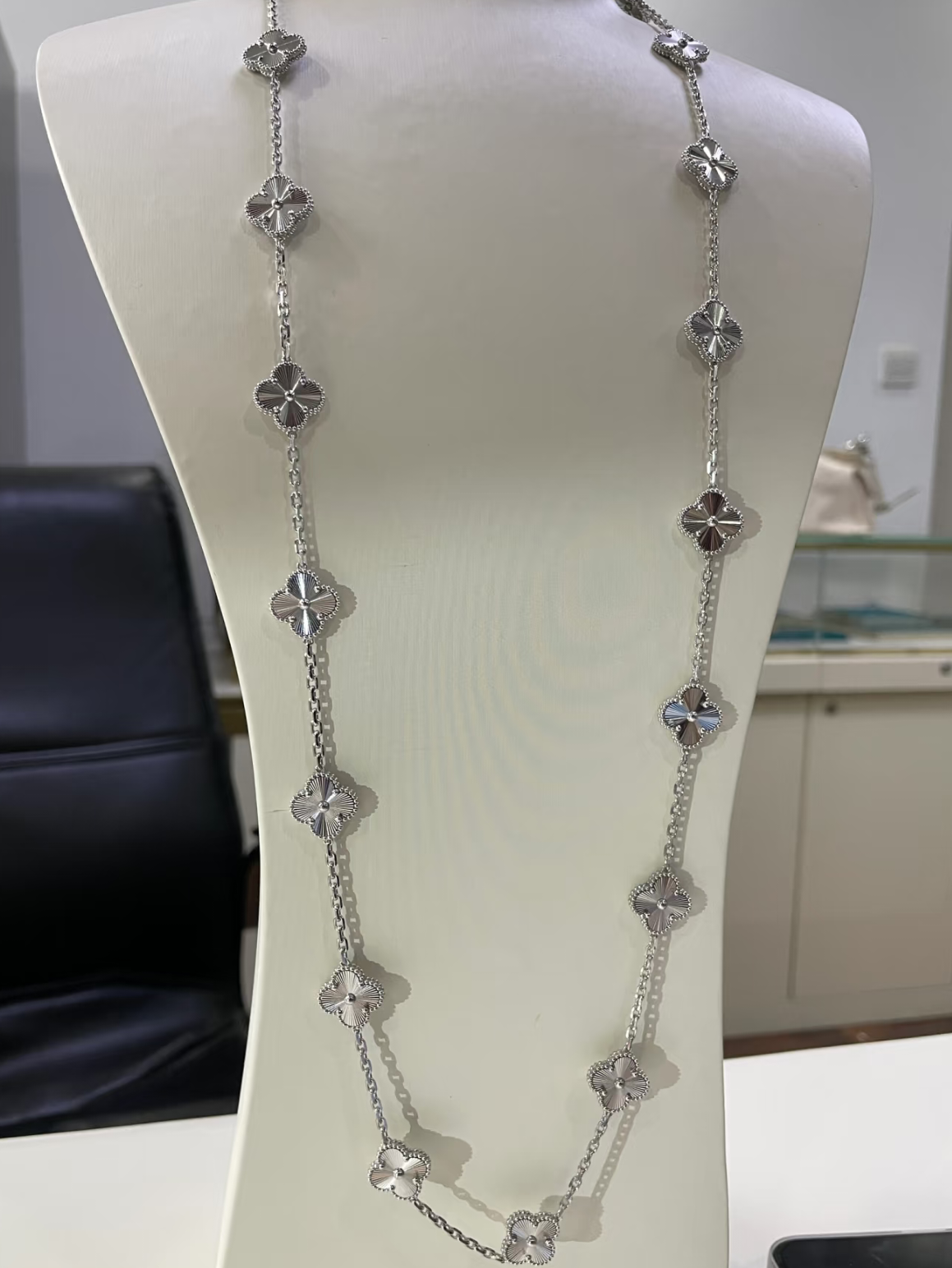 [⭐Sparkve]CLOVER 20 MOTIFS SILVER LASER