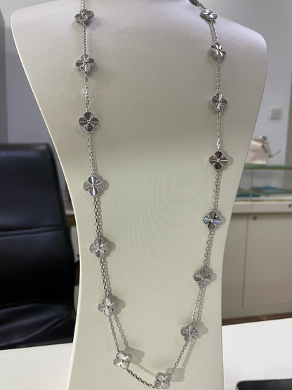 [⭐Sparkve]CLOVER 20 MOTIFS SILVER LASER