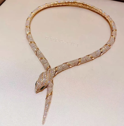 [⭐Sparkve]HAUTE COUTURE GOLD SERPENTI NECKLACE