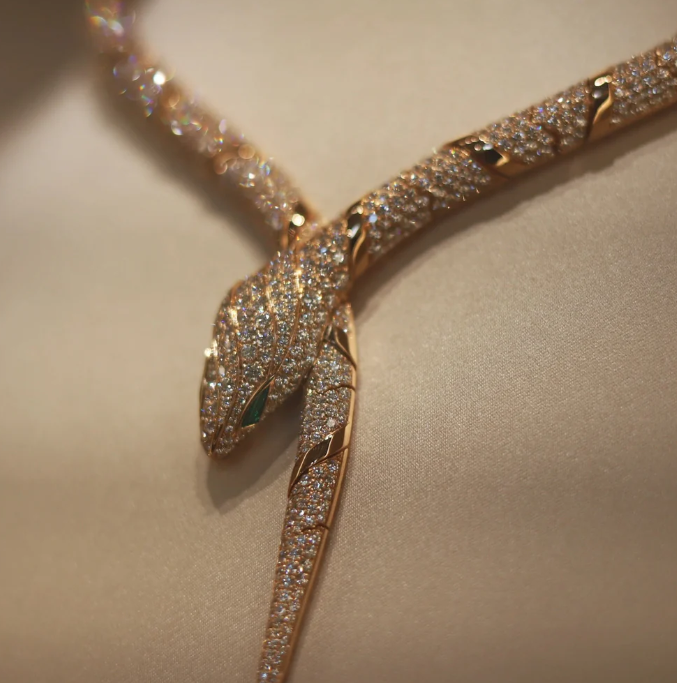 [⭐Sparkve]HAUTE COUTURE GOLD SERPENTI NECKLACE