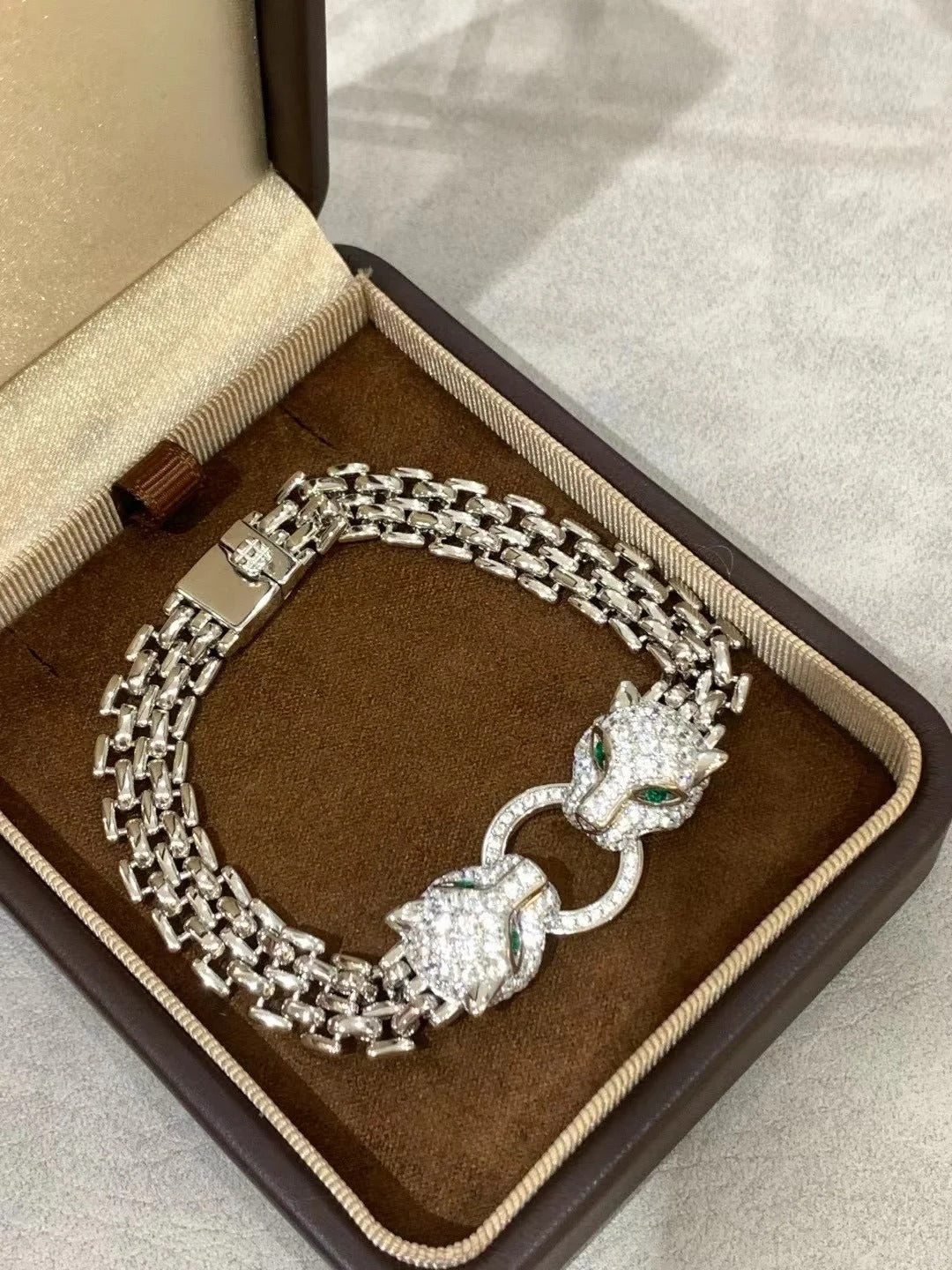 [⭐Sparkve] DOUBLE PANTHER BRACELET