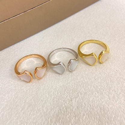 [⭐Sparkve]DOUBLE SKIRT PATTERN OPEN RING