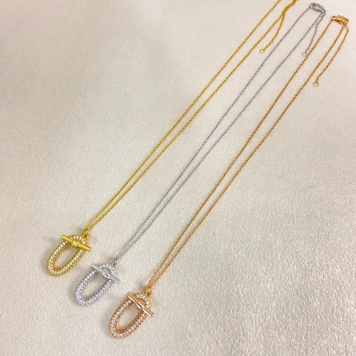[⭐Sparkve]HM DIAMOND NECKLACE