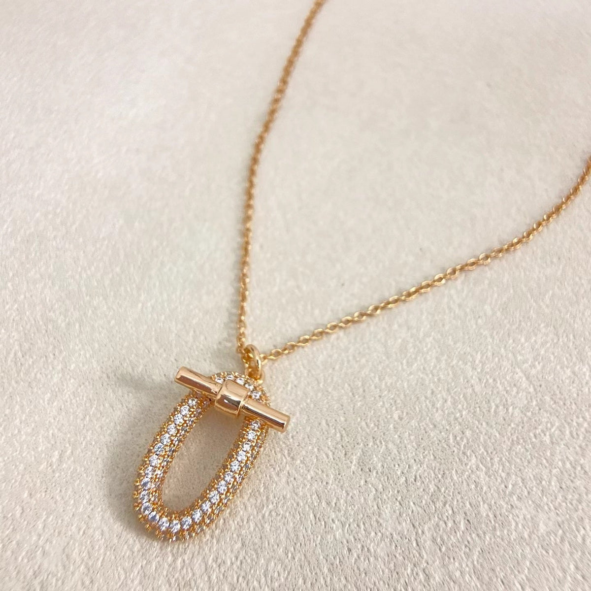 [⭐Sparkve]HM DIAMOND NECKLACE