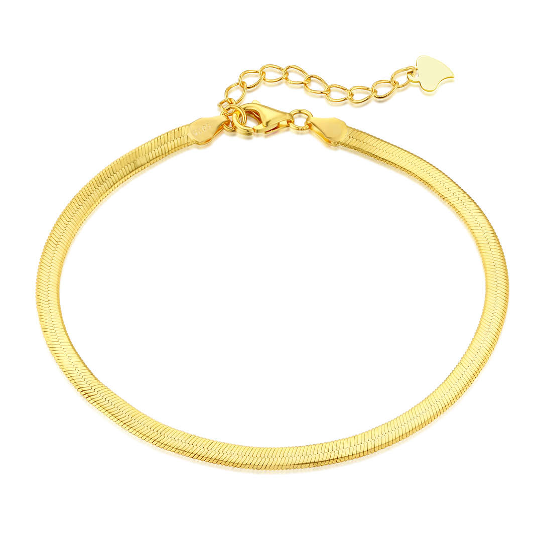 [⭐Sparkve Jewelry]Flat Snake Bone Chain Blade Necklace