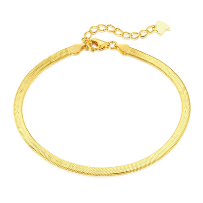 [⭐Sparkve Jewelry]Flat Snake Bone Chain Blade Necklace