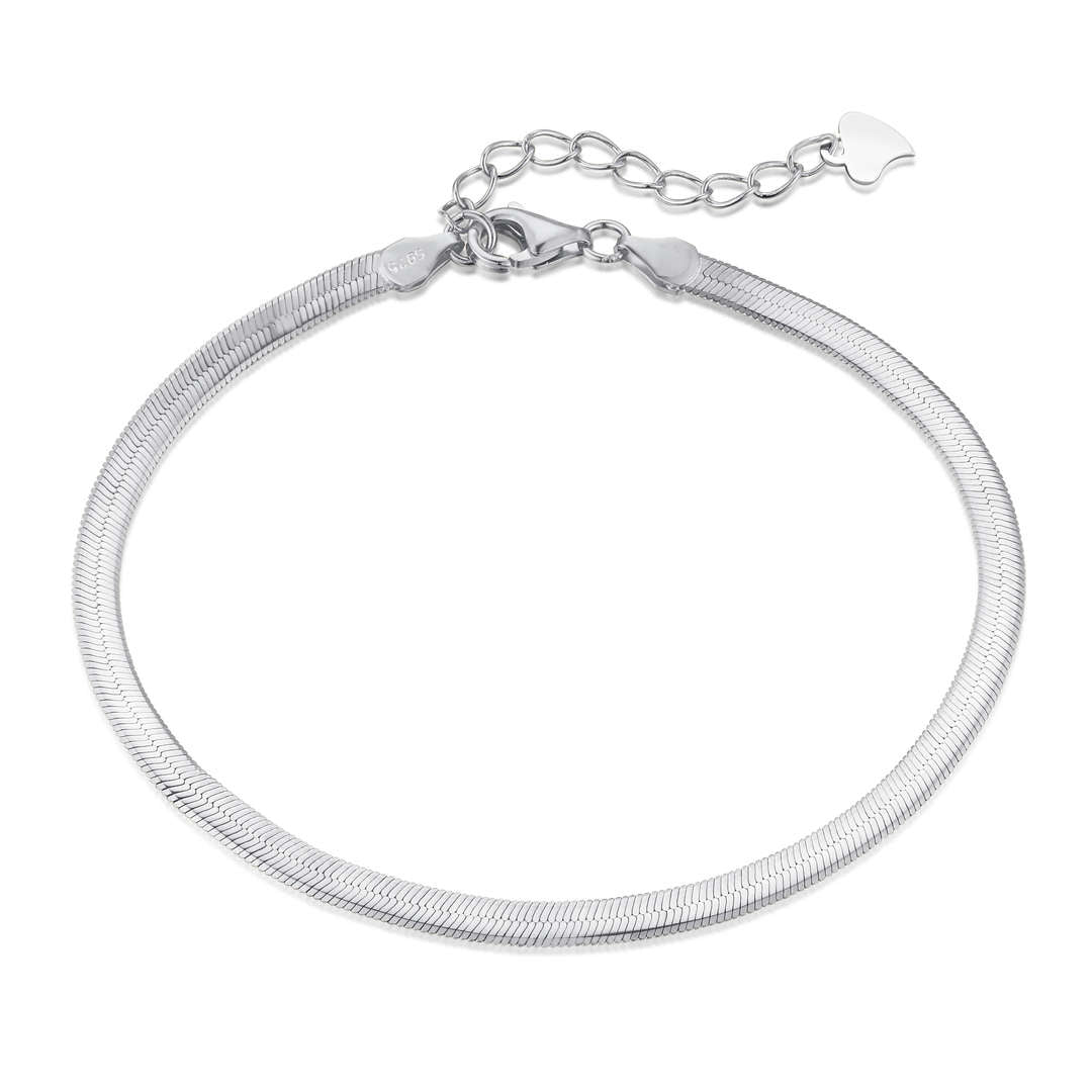 [⭐Sparkve Jewelry]Flat Snake Bone Chain Blade Necklace