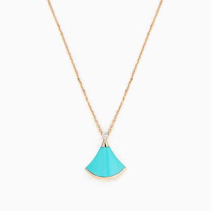[⭐Sparkve]DREAM NECKLACE TURQUOISE PINK GOLD