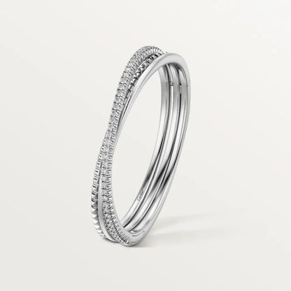 [⭐Sparkve]ETINCELLE HALF-PAVED DIAMOND BRACELET