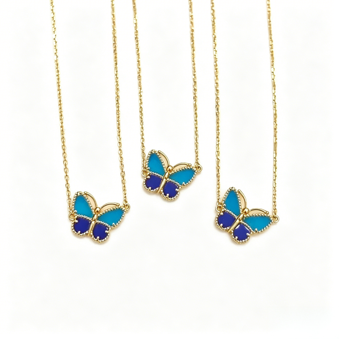 [⭐Sparkve]  2026 NEW Sparkve BUTTERFLY 1 MOTIFS NECKLACE