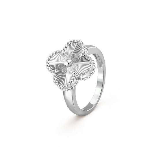 [⭐Sparkve]CLOVER SILVER RING