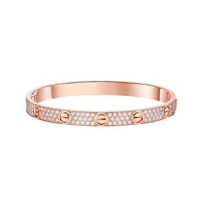 [⭐Sparkve]LOVE BRACELET 6.1MM DIAMOND-PAVED