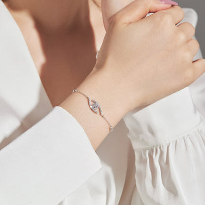 [⭐Sparkve]Demo Eye Pave-Set Diamond Bracelet