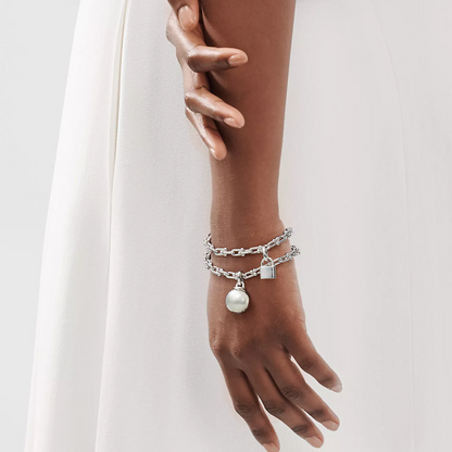 [⭐Sparkve Jewels]HARDWEAR SMALL WRAP SILVER BRACELET