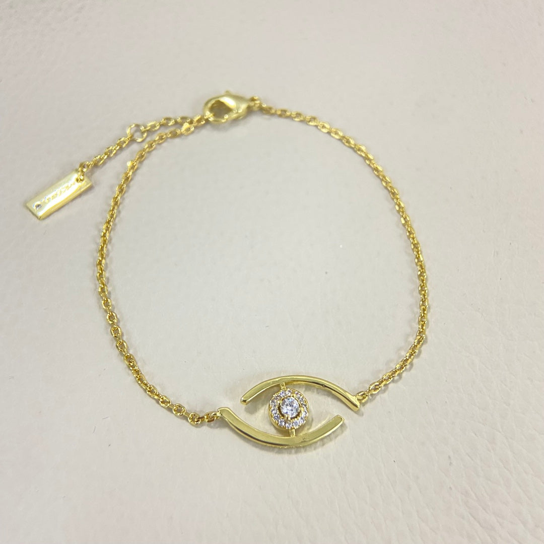[⭐Sparkve]Demo Eye Pave-Set Diamond Bracelet