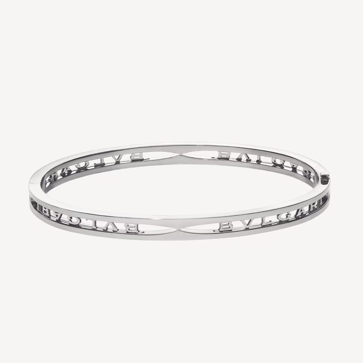 [⭐Sparkve]ZERO 1 SPIRAL LOGO SILVER BRACELET