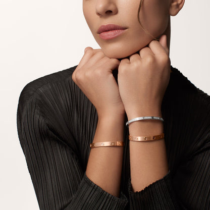 [⭐Sparkve]LOVE BRACELET 6.1MM BRUSHED