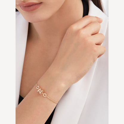 [⭐Sparkve]ZERO 1 SOFT PINK GOLD BRACELET