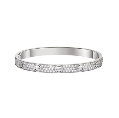 [⭐Sparkve]LOVE BRACELET 6.1MM DIAMOND-PAVED